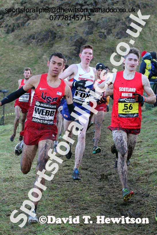 Junior mens 6k, Morrisons Great Edinburgh Cross Country. Photo: David T. Hewitson/Sports for All Pics